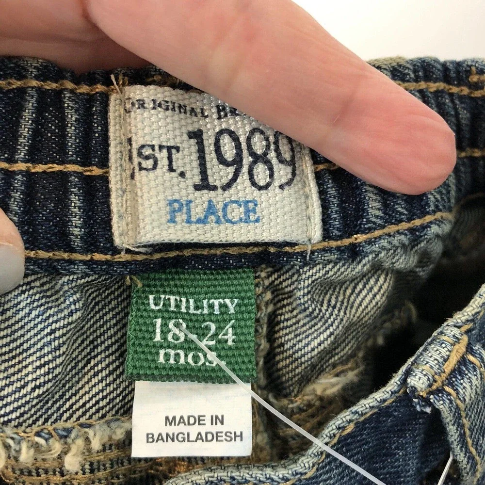 The Children's Place NWT Toddler Utility Jeans Size 18-24 Months